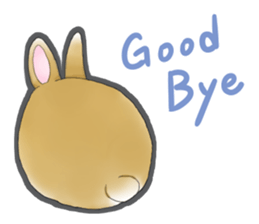 Real Rabbit [English] sticker #7388728