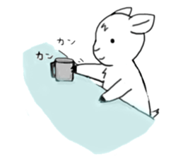 sheep "Meesaku" sticker #7389258