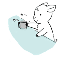 sheep "Meesaku" sticker #7389258