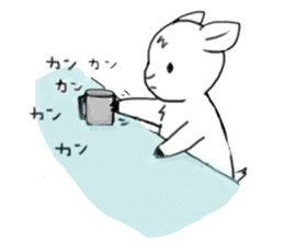 sheep "Meesaku" sticker #7389259