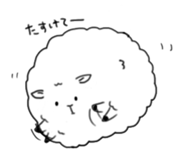 sheep "Meesaku" sticker #7389266