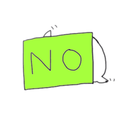 sheep "Meesaku" sticker #7389270