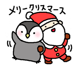 Pretty child penguin sticker #7389727