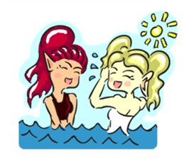 Elf Sister sticker #7390930