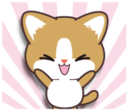 I want to hug a cat cute International sticker #7391020