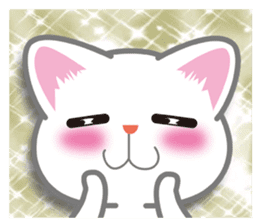 I want to hug a cat cute International sticker #7391023