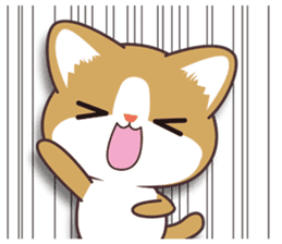 I want to hug a cat cute International sticker #7391032