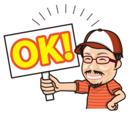 HK Famous Japanese Foodie Master Kei sticker #7391060