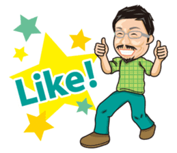 HK Famous Japanese Foodie Master Kei sticker #7391063