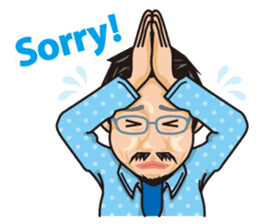 HK Famous Japanese Foodie Master Kei sticker #7391065