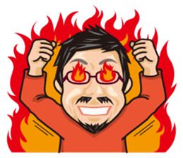 HK Famous Japanese Foodie Master Kei sticker #7391085