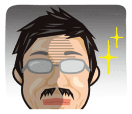 HK Famous Japanese Foodie Master Kei sticker #7391087