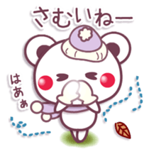 Chocolate bear -Autumn&Winter- sticker #7391333