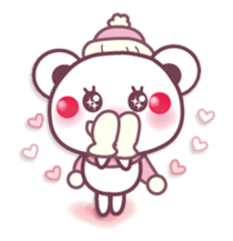 Chocolate bear -Autumn&Winter- sticker #7391364