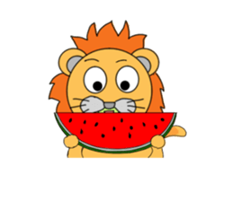 Lion man!!!! sticker #7391413