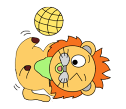 Lion man!!!! sticker #7391415