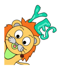 Lion man!!!! sticker #7391418