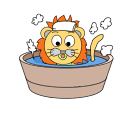 Lion man!!!! sticker #7391426