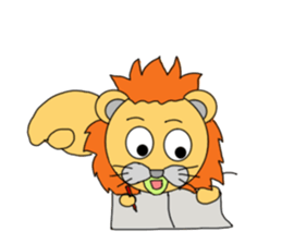 Lion man!!!! sticker #7391427