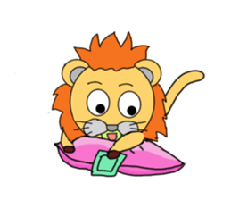 Lion man!!!! sticker #7391430