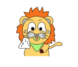 Lion man!!!! sticker #7391433