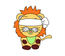 Lion man!!!! sticker #7391435