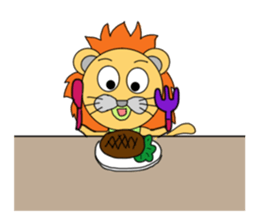 Lion man!!!! sticker #7391437