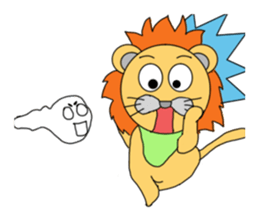 Lion man!!!! sticker #7391439