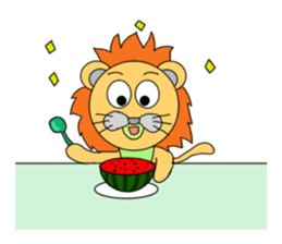 Lion man!!!! sticker #7391442