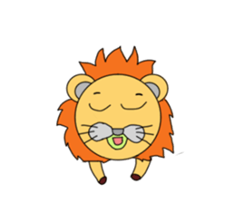 Lion man!!!! sticker #7391445