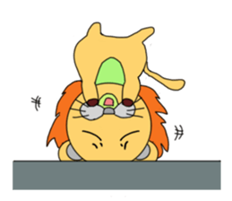 Lion man!!!! sticker #7391447