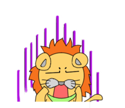 Lion man!!!! sticker #7391448