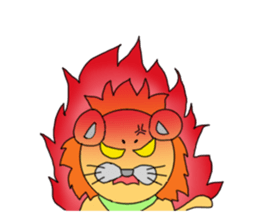 Lion man!!!! sticker #7391450