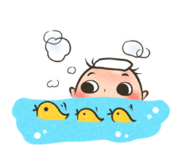 Awesome Baby sticker #7391596