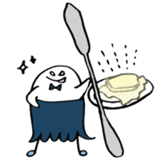 Spook&Naughty Butler sticker #7391613