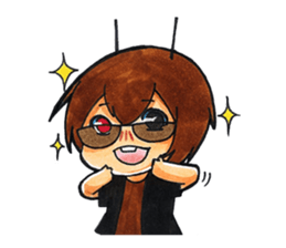 Inkfan frank sticker #7391894