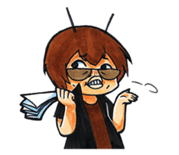 Inkfan frank sticker #7391897