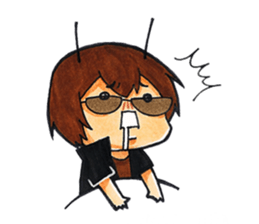 Inkfan frank sticker #7391900
