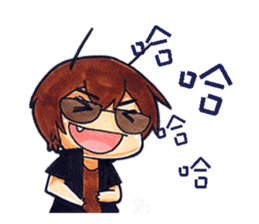 Inkfan frank sticker #7391911