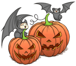 CatRabbit : Halloween Special sticker #7392014