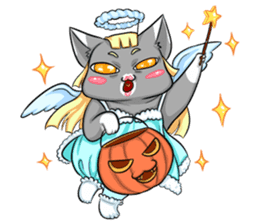 CatRabbit : Halloween Special sticker #7392017