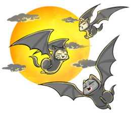 CatRabbit : Halloween Special sticker #7392019