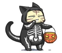 CatRabbit : Halloween Special sticker #7392022