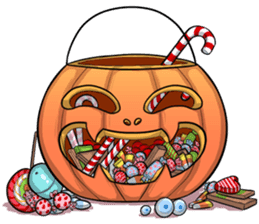 CatRabbit : Halloween Special sticker #7392026