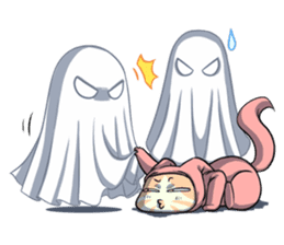 CatRabbit : Halloween Special sticker #7392029