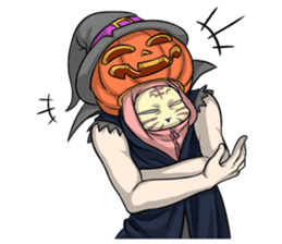 CatRabbit : Halloween Special sticker #7392034