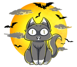 CatRabbit : Halloween Special sticker #7392038