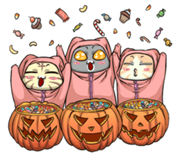 CatRabbit : Halloween Special sticker #7392048