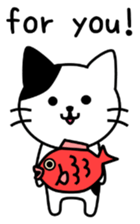 pretty cat(English ver) sticker #7392777