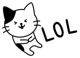pretty cat(English ver) sticker #7392779